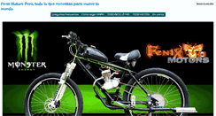 Desktop Screenshot of fenixmotorsperu.com